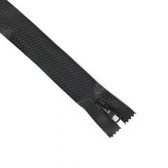 Non-separating zipper waterproof 18-20cm black - 10pcs