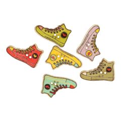 Button sneaker assorted size 44 - 27.5mm - 50pcs