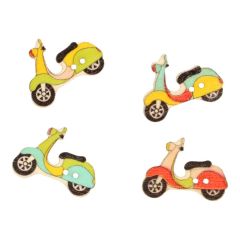 Button scooter assorted size 44 - 27.5mm - 50pcs