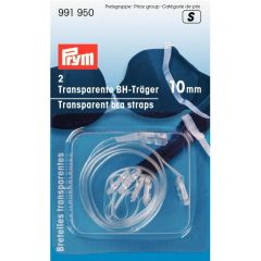 Prym Bra straps 10mm transparent - 5x2pcs