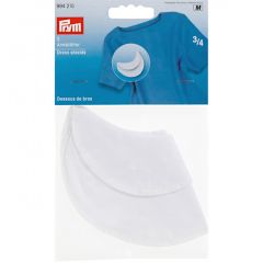 Prym Dress shields cotton size 3-4 white - 5x2pcs