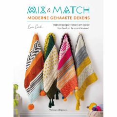 Mix & Match moderne gehaakte dekens - Esme Crick - 1pc