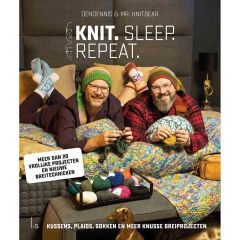 Sleep, knit, repeat - Dendennis & Mr. Knitbear - 1pc