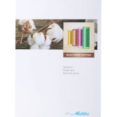 Amann Colour sample card Silk-finish cotton - 1pc