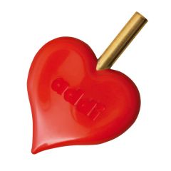 Addi Click point protector heart red - 5x2pcs