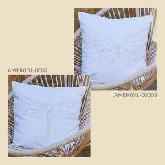 Anchor Embroidery kit pillow case - 1pc