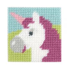 DMC Kids tapestry kit unicorn 15x15cm - 1pc