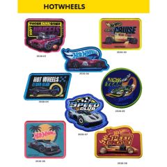 CMM Patches Hot Wheels embroidered - 3pcs