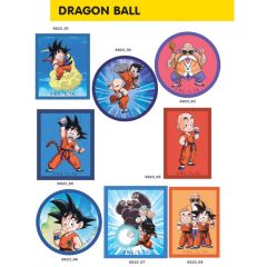 CMM Patches Dragon Ball printed - 3pcs