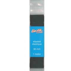 Elasta Knit elastic 30mm-1m black - 10 pcs