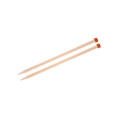 KnitPro Basix Birch single-point. needles 25cm 3-15mm - 3pcs
