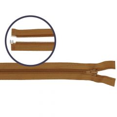 Separating coil zipper nylon 45cm - 5pcs