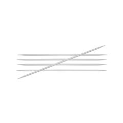 KnitPro Basix Alumin. double-pointed needle 20cm - 3pcs