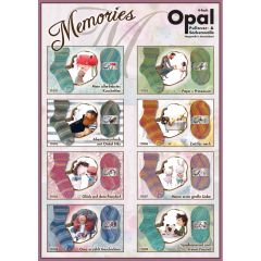 Opal Memories 4-ply ast. 5x100g - 8 colours - 1pc