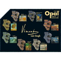 Opal Vincent van Gogh 4-ply ast. 5x100g - 8 colours - 1pc