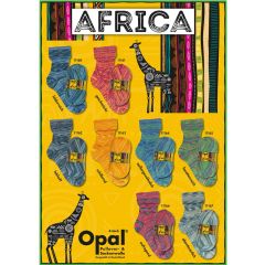 Opal Africa 4-ply 5x100g - 8 kleuren - 1pc