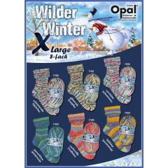Opal XLarge Wilder Winter 4x150gr - 6 colours - 1pc