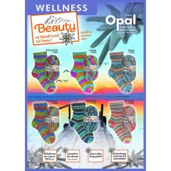 Opal Beauty 3 Wellness 4-ply 5x100g  - 6 colours - 1pc