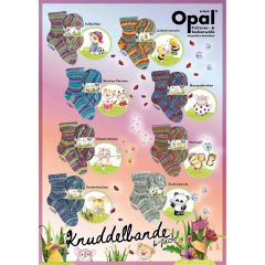 Opal Knuddelbande 6-ply 4x150g - 8 colours - 1pc