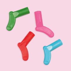 Pony Point protectors sock-shaped plastic small - 1x2pcs