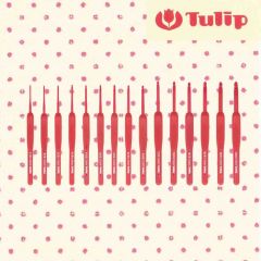 Tulip Etimo Red crochet hook soft-grip 1.80-6.50mm - 1pc