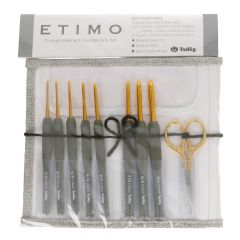 Tulip Etimo crochet hook set premium gold - 1pc