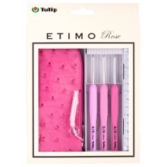 Tulip Etimo Rose crochet hook set soft-grip - 1pc
