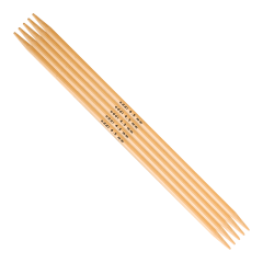 Addi Double-pointed needle bamboo 15cm 2.00-7.00mm - 5pcs