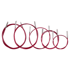Addi Click Lace Short cords 40-100cm and coupling - 1pc