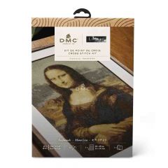 DMC Cross stitch kit Mona Lisa - Louvre collection - 1pc