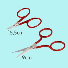 Bohin Embroidery scissors soft touch - 5pcs