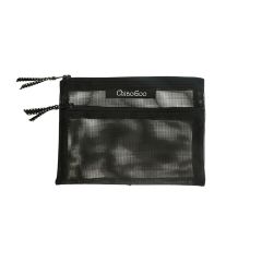 ChiaoGoo Accessory pocket-pouch 17x13cm black mesh - 3pcs