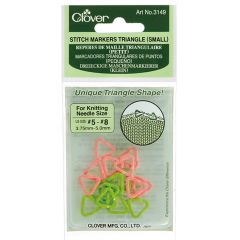 Clover Stitch markers triangle 3.75-5.00mm - 3pcs