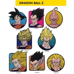 CMM Patches Dragon Ball Z embroidered - 3pcs