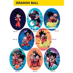 CMM Patches Dragon Ball printed - 3pcs