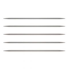 KnitPro Nova Metal double-pointed needles 10cm 2-4mm- 1pc
