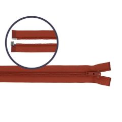 Separating coil zipper nylon 60cm - 5pcs
