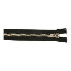 Separating zipper heavy 60-85cm nickel - 1pc - 580