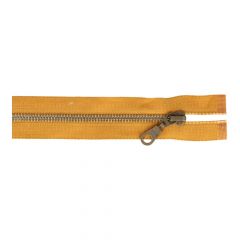 Separating zipper 40cm antique - 5pcs