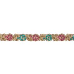 French ribbon sequined 25mm - 9m