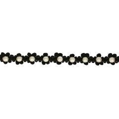 Trim with pearl beads 12mm - 16.4m