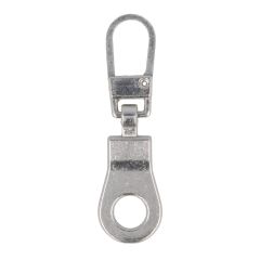 Milward Zipper puller ring silver - 5pcs