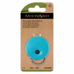 Milward Rotary tape measure with key ring 150cm - 5pcs
