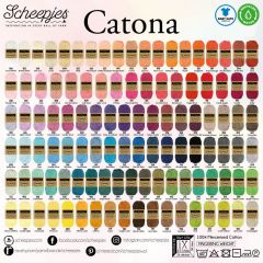 Scheepjes Catona assortment 5x50g - 109 colours - 1pc