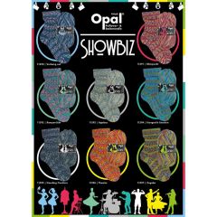Opal Showbiz 4-ply5x100gr - 8 colours - 1pc