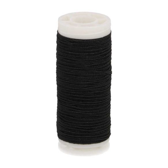 2mm Black Wide Elastic Sewing Thread for Shirring Stretch Cord Elastic  String for Clothing and Jewellery Making Sewing Art and Crafts 