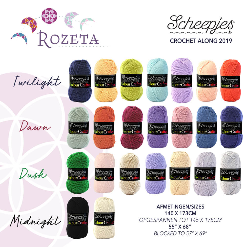 Scheepjes CAL 2019 Colour Crafter